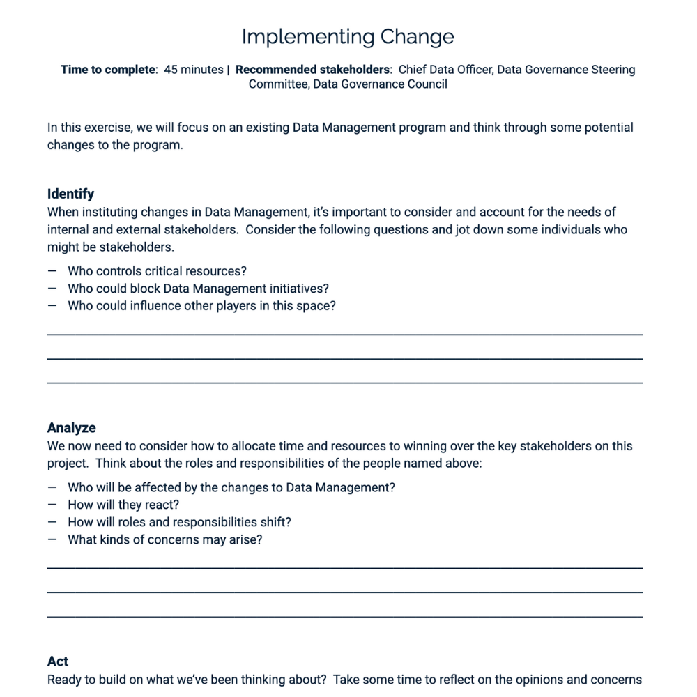 sample exercise